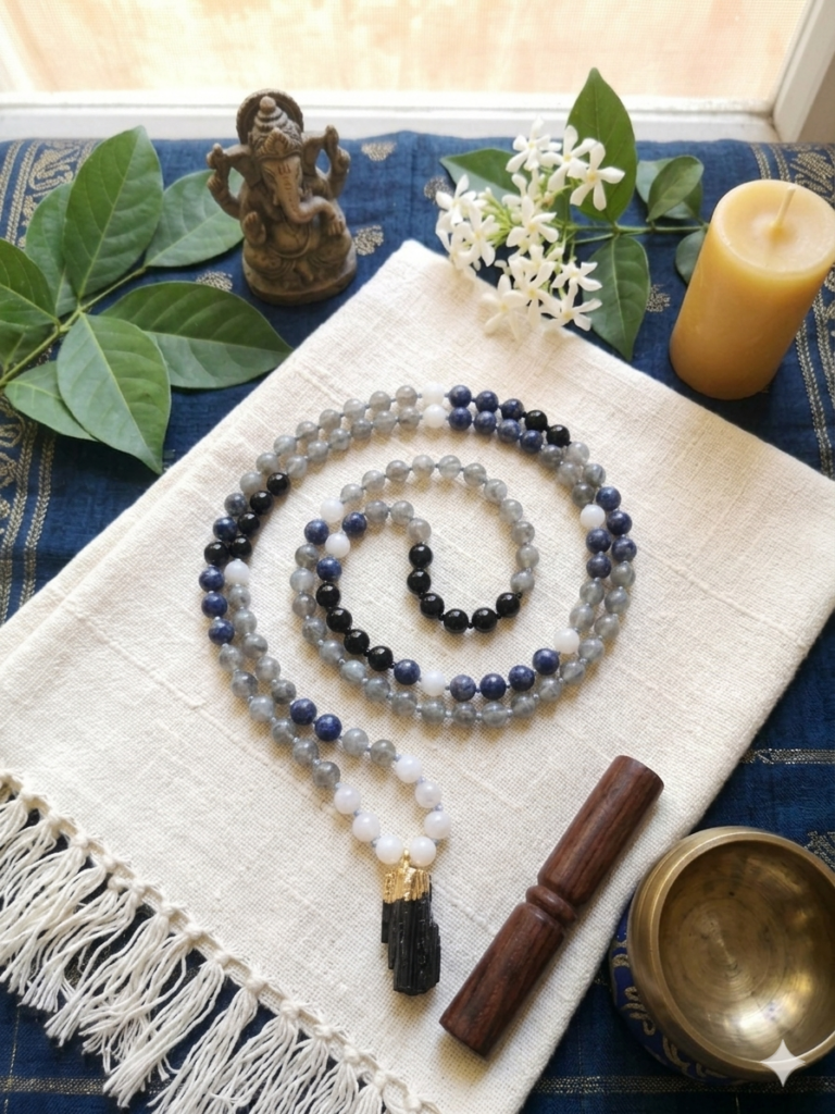 If your Mala just broke, take a moment to look back at who you were when you first bought it. Notice how much you have grown, how your perspective has shifted, or how much calmer your mind has become.